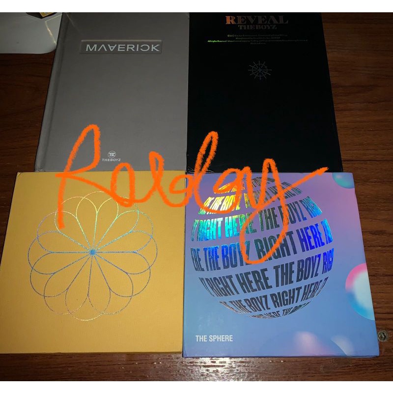 THE BOYZ ALBUM MURAH THE SPHERE ALBUM REVEAL ALBUM MAVERICK BLOOM BLOOM THRILLING THRILL RIDE