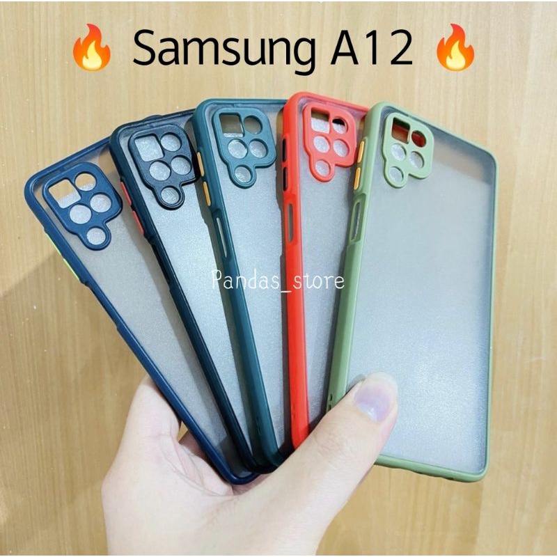 CASE MY CHOICE SAMSUNG A12 / M12 SOFTCASE DOVE PELINDUNG KAMERA