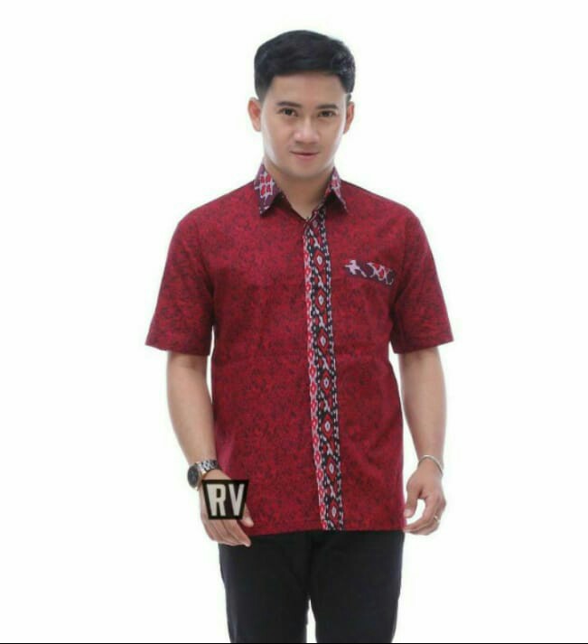 Rama Shinta Couple - Melani Set Couple Lilit Rovella Batik Couple Modern