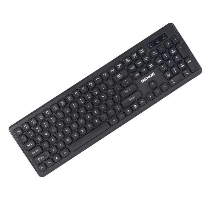 Rexus KM8 Keyboard Mouse Wireless Combo Paket Office