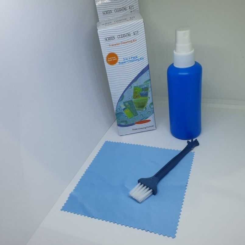 Screen Cleaning Kit 3in1 - Cairan Pembersih Layar