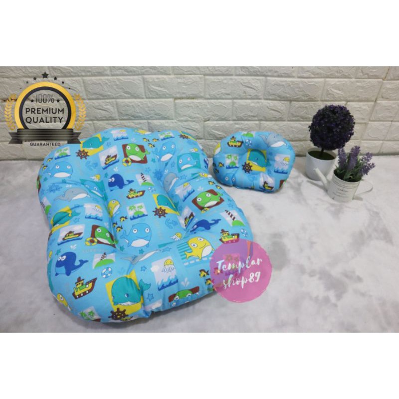 sofa bayi jumbo besar/ sofa bayi big/ kasur bayi multifungsi free bantal dan tas