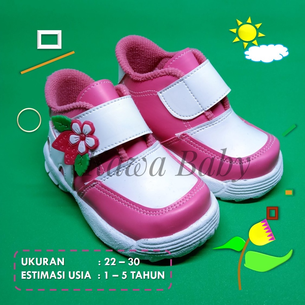 Sepatu anak perempuan / sneakers hype anak perempuan / sepatu anak import