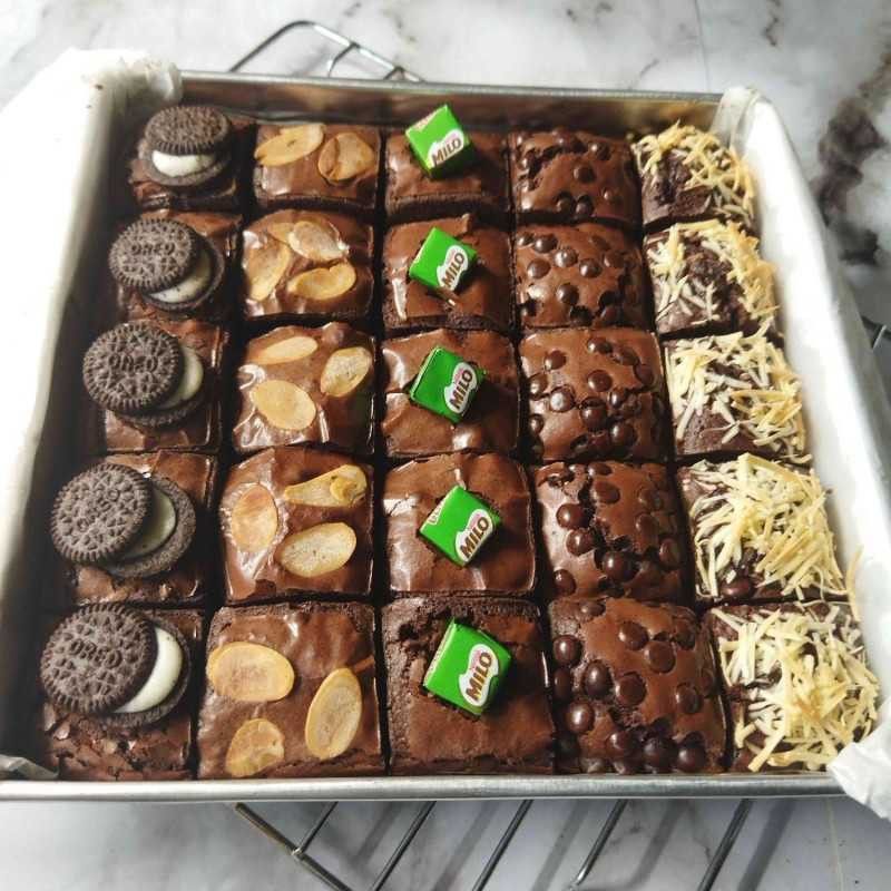 LOYANG BROWNIES SEKAT/LOYANG SEKAT