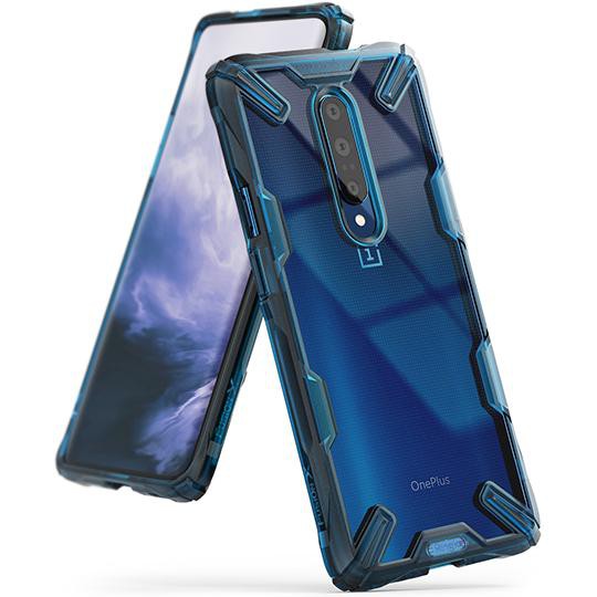 Ringke fusion x casing for Oneplus 7 Pro - SPACE BLUE