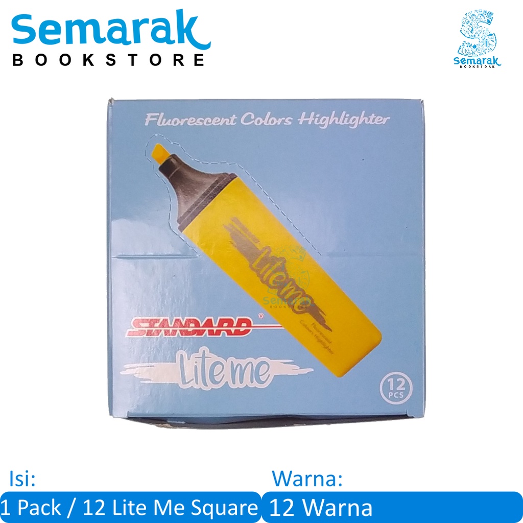 

Standard Lite Me Highlighter [1 Pack / 12 Warna]