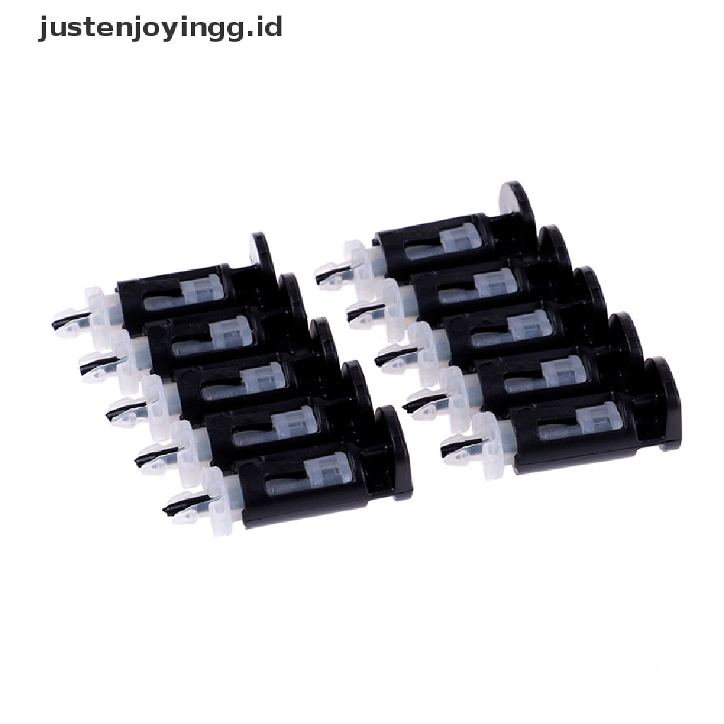 10 Pcs Klip mounting Kipas Pendingin CPU 775 Bahan Plastik