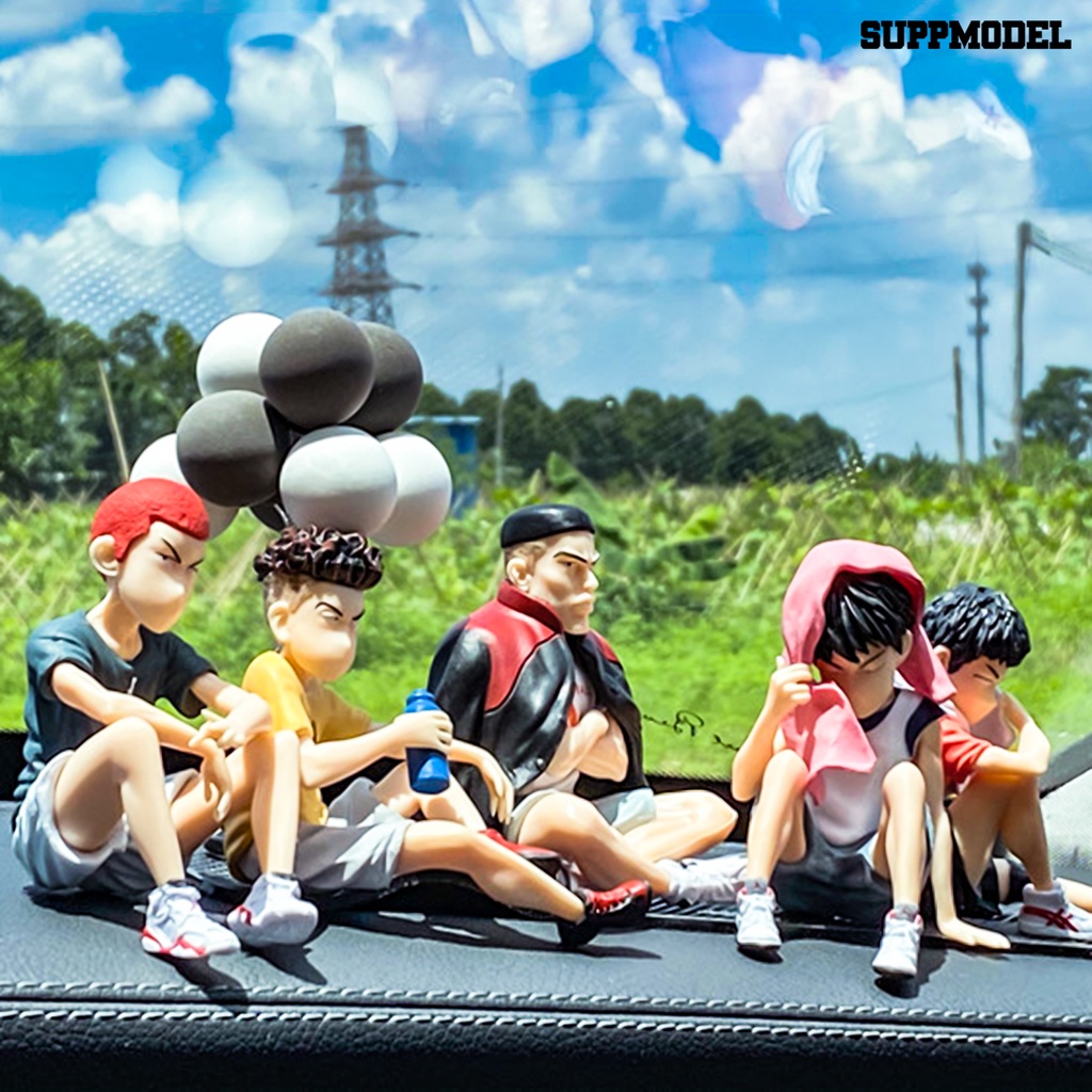 5pcs Mainan Action Figure Model Anime Slam Dunk Untuk Dekorasi Rumah