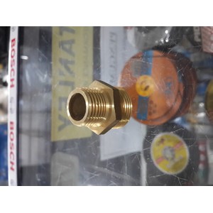 Nepel Kuningan Double Nepel 1/2" x 3/4"