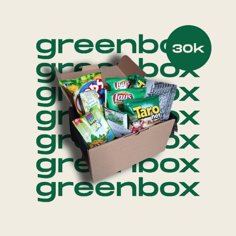 

GREENBOX SNACK BOX MURAH HAMPERS KADO ULANG TAHUN 30K