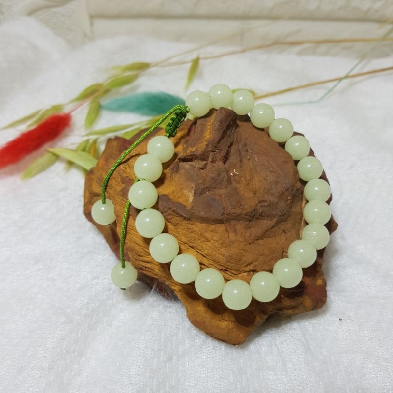 Gelang Batu Alam Asli Batu Fosfor Pria dan Wanita