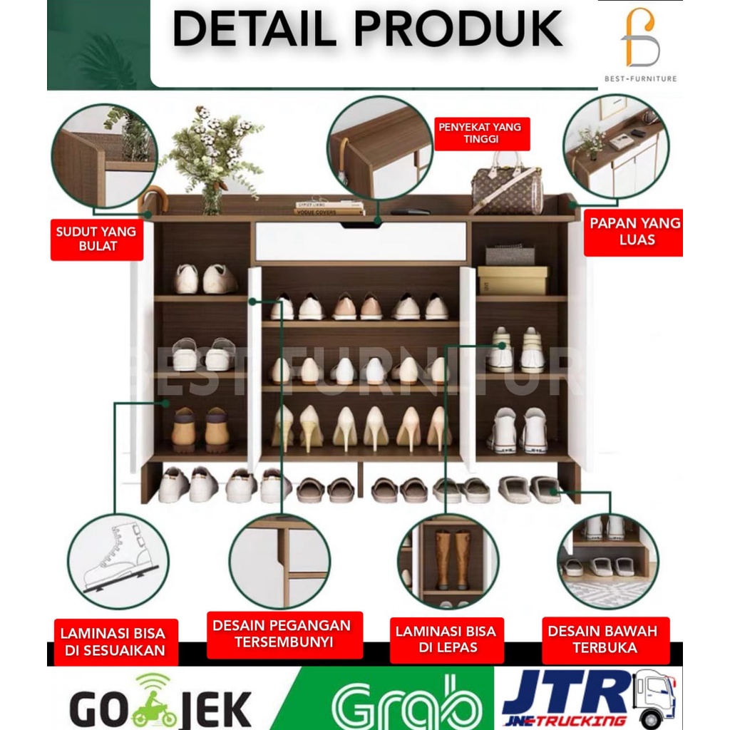 Best Rak Sepatu Rak Minimalis Rak Multifungsi