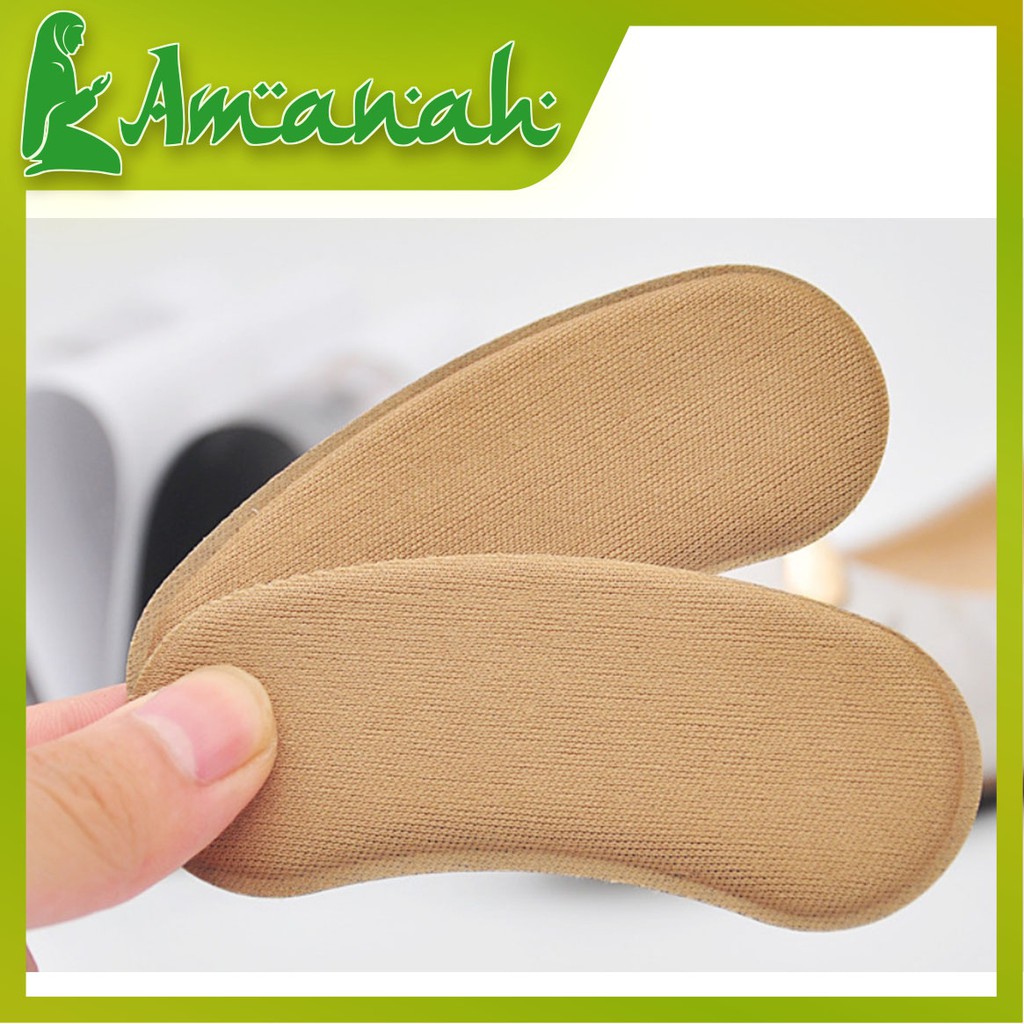 AS1206  Spons Pelindung Tumit Kaki Sepatu Hak Tinggi isi 2 pcs / Insole Pad Pelindung Tumit Sepatu