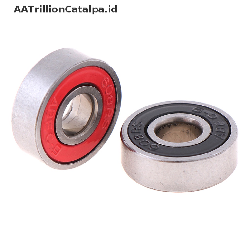 Aatrillioncatalpa 5Pcs ABEC-9 608RS Bearing Roda roller Untuk skateboard / Skuter