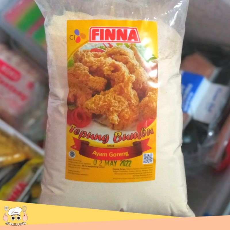 

Finna Tepung Bumbu Ayam Goreng 1kg/Finna Tepung Bumbu 1kg/Finna Tepung Ayam Goreng 1kg/Tepung Bumbu Finna/Tepung Ayam Goreng Finna/Tepung Crispy Finna