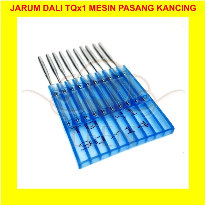 Jarum DALI Needles TQ x 1 Mesin Jahit Pasang Kancing LEEN - TQx1 no 14