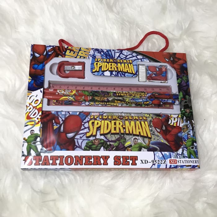 

Paket Puzzle Anak - Paket Ujian - Paket Alat Tulis Stationary Set Spiderman Produk Terbaik