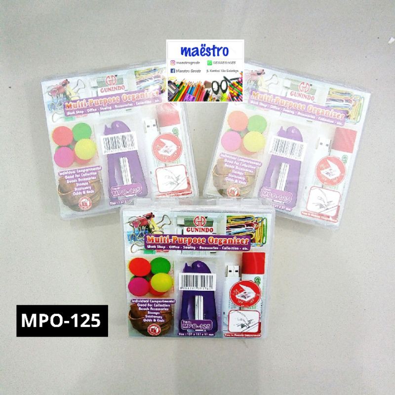 Gunindo MPO-125 / Multi Purpose Organizer