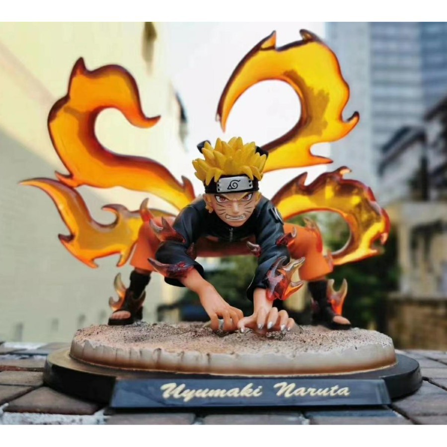 Jual Naruto Four Tailed Form Kyuubi Action Figure Naruto Shippuden