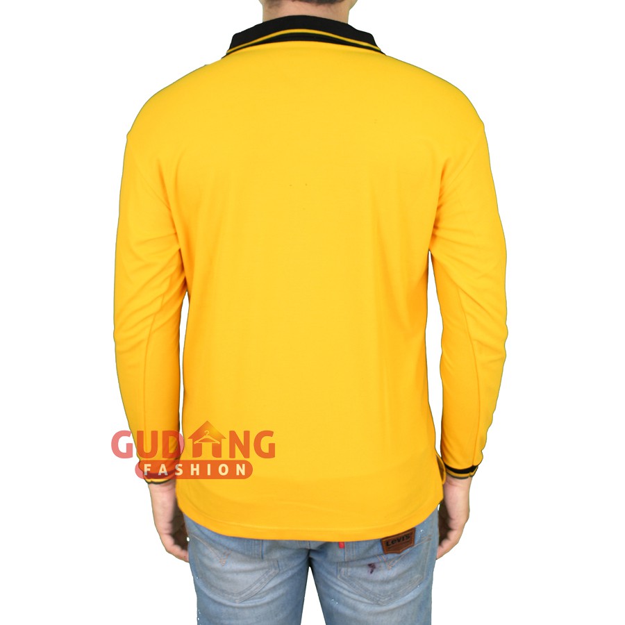 Polo Shirt Pria Panjang PLS 45