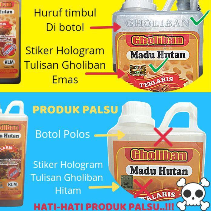 

04J⁑ MADU HUTAN KALIMANTAN GHOLIBAN 1kg ASLI ( BOTOL EMBOSS ) SEGERA BELI