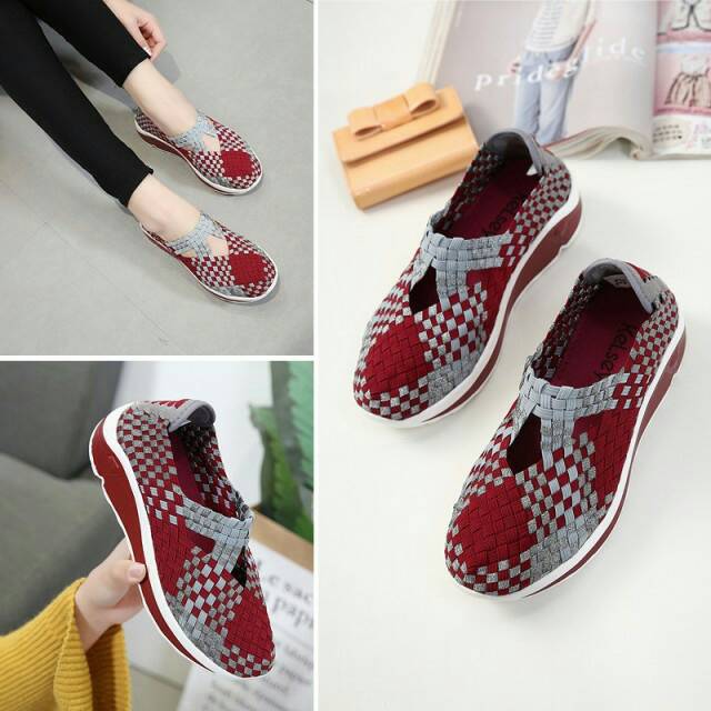 Sepatu KELSEY Wedges B-6