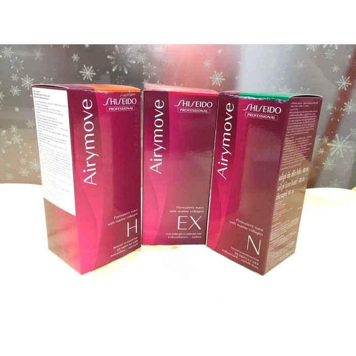 SHISEIDO Airymove Permanen Wave Curl (Obat Kriting 1x pakai) - kode H