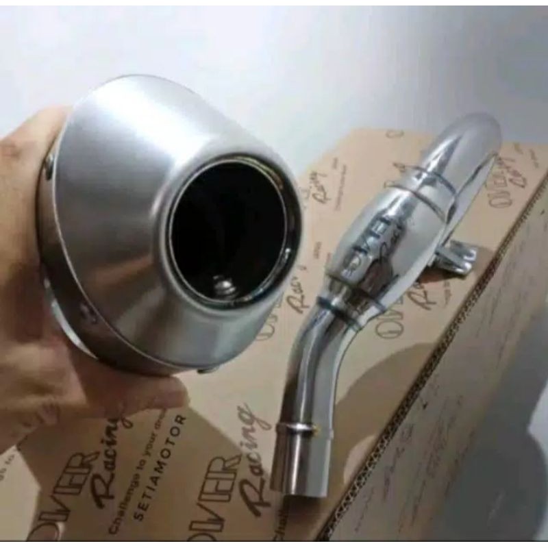 KNALPOT OVER RACING KLX CRF WR 155 ORIGINAL 100%JAPAN