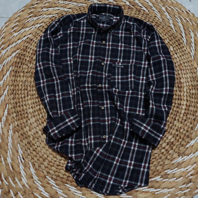Kemeja Flanel Impor Pria Lengan Panjang Unisex Kemeja Wanita Kemeja Pria Flanel Formal Distro Premium Quality-14