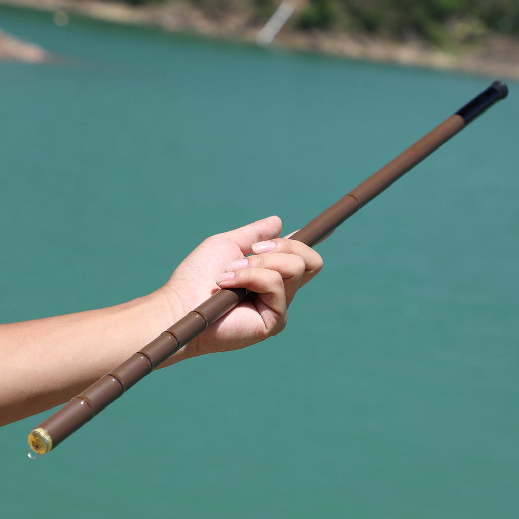 Sougayilang 2.7M/6.3M Telescopic Joran Pancing Super Power Fishing Rod Untuk Memancing Di Luar Ruangan joran tegek