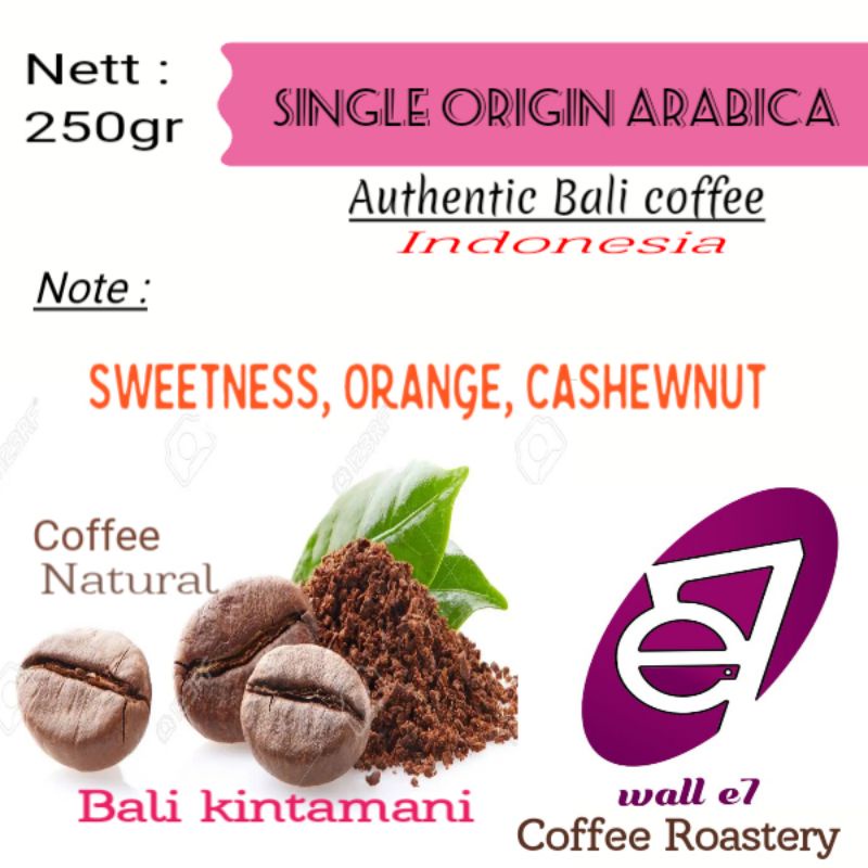 

arabica natural Bali kintamani