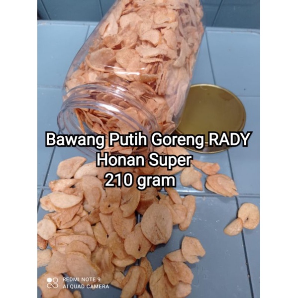 

Bawang Putih Goreng HONAN Super 210 gram