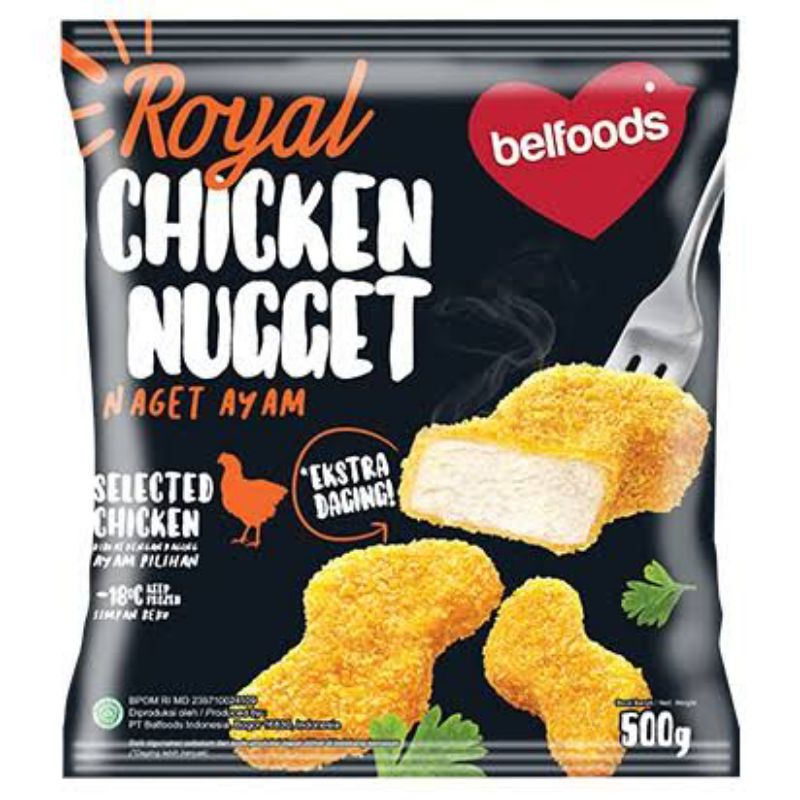 

BELLFOODS ROYAL CHICKEN NUGGET 500g