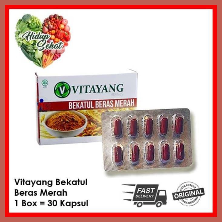 

VITAYANG BEKATUL BERAS MERAH (1BOX@30 KAPSUL) KK INDONESIA 40718