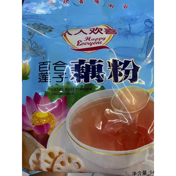 

Minuman serbuk teratai ou fen 藕粉 540gr