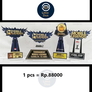 Jual Piala Mobile Legends, Trophy Mobile Legends, Piala MLBB UK. 20X10 ...