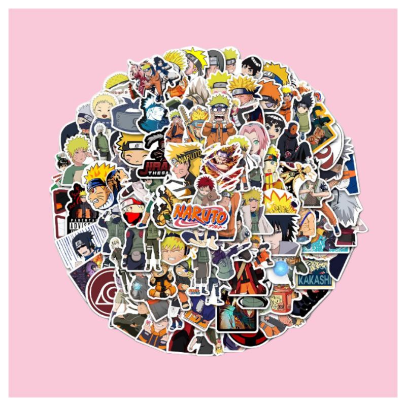 

10pcs Sticker Naruto Medium Waterproof