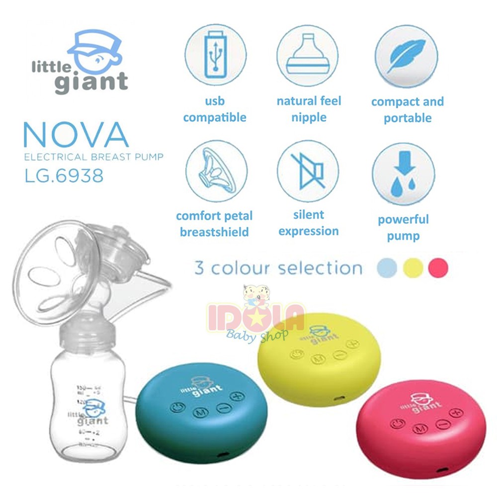 Little Giant Nova Electric Breast Pump LG6938 Garansi Resmi 2th Pompa Asi Elektrik