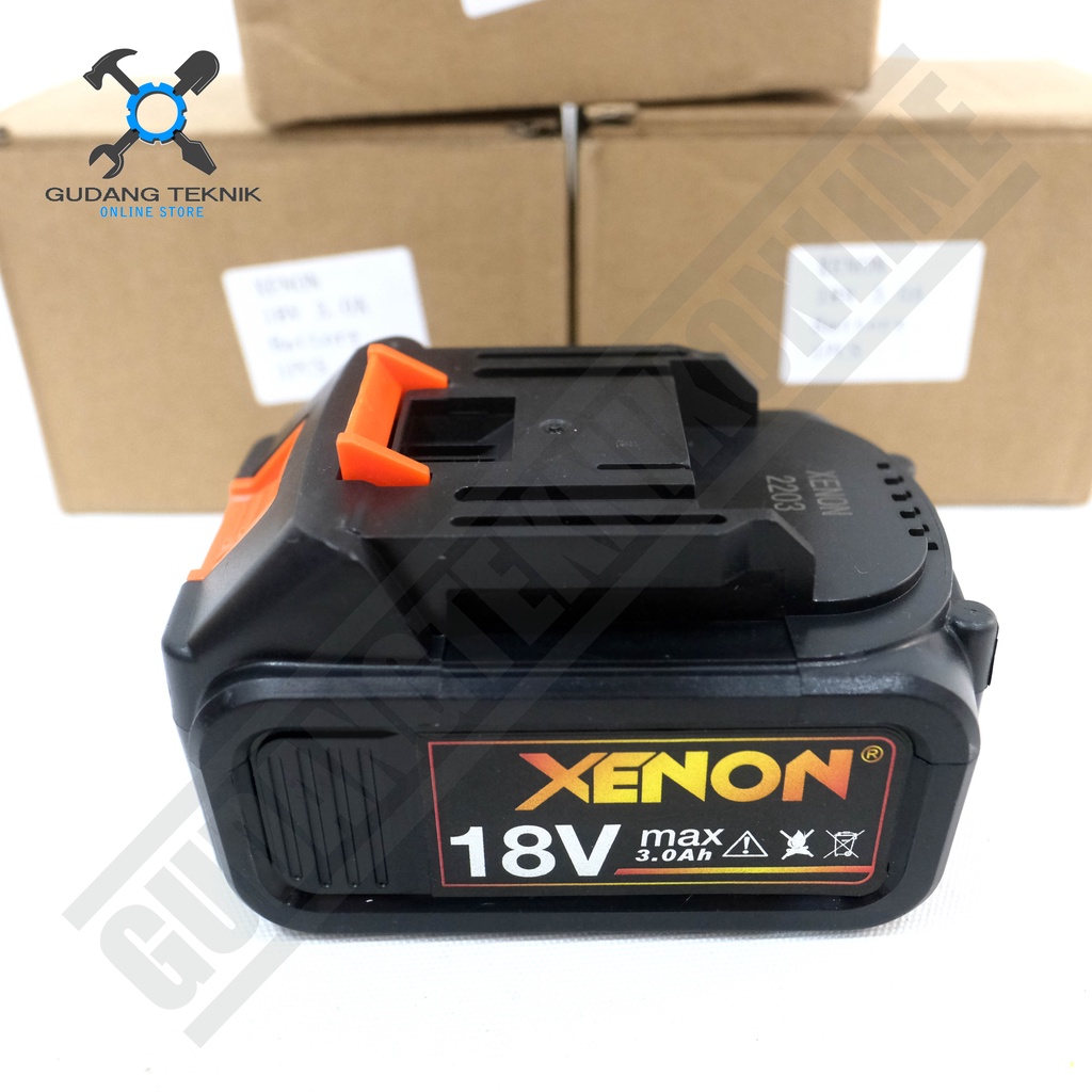 BATERAI Impact Wrench 18V XENON 1.5Ah 3Ah Cordless / BATTERY Batery Impect Impek 1.5A 3A XENON