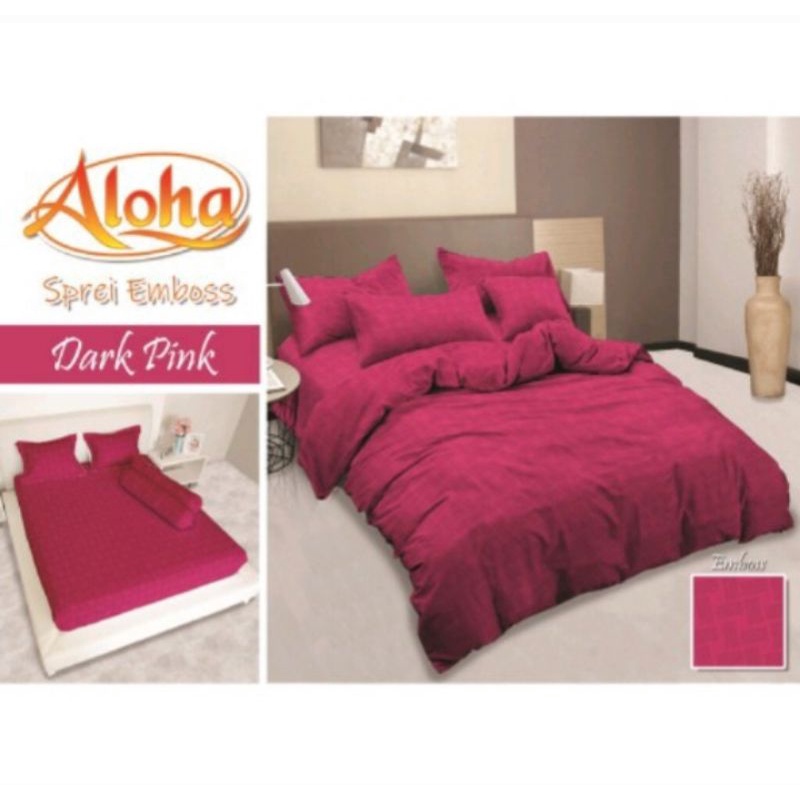 Bedcover set aloha polos emboss 180x200