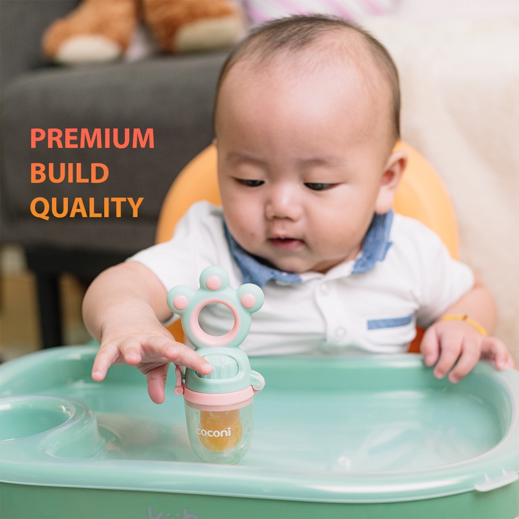COCONI Baby Twist Food/Fruit Feeder | Dot Empeng Buah Bayi | Teether Mash Teething-2
