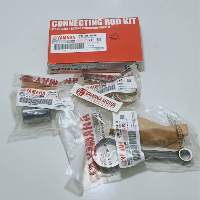 STANG SEKER - BATANG PISTON MIO M3 - MIO Z - X RIDE 125 ORI YAMAHA 2PH WE166 00