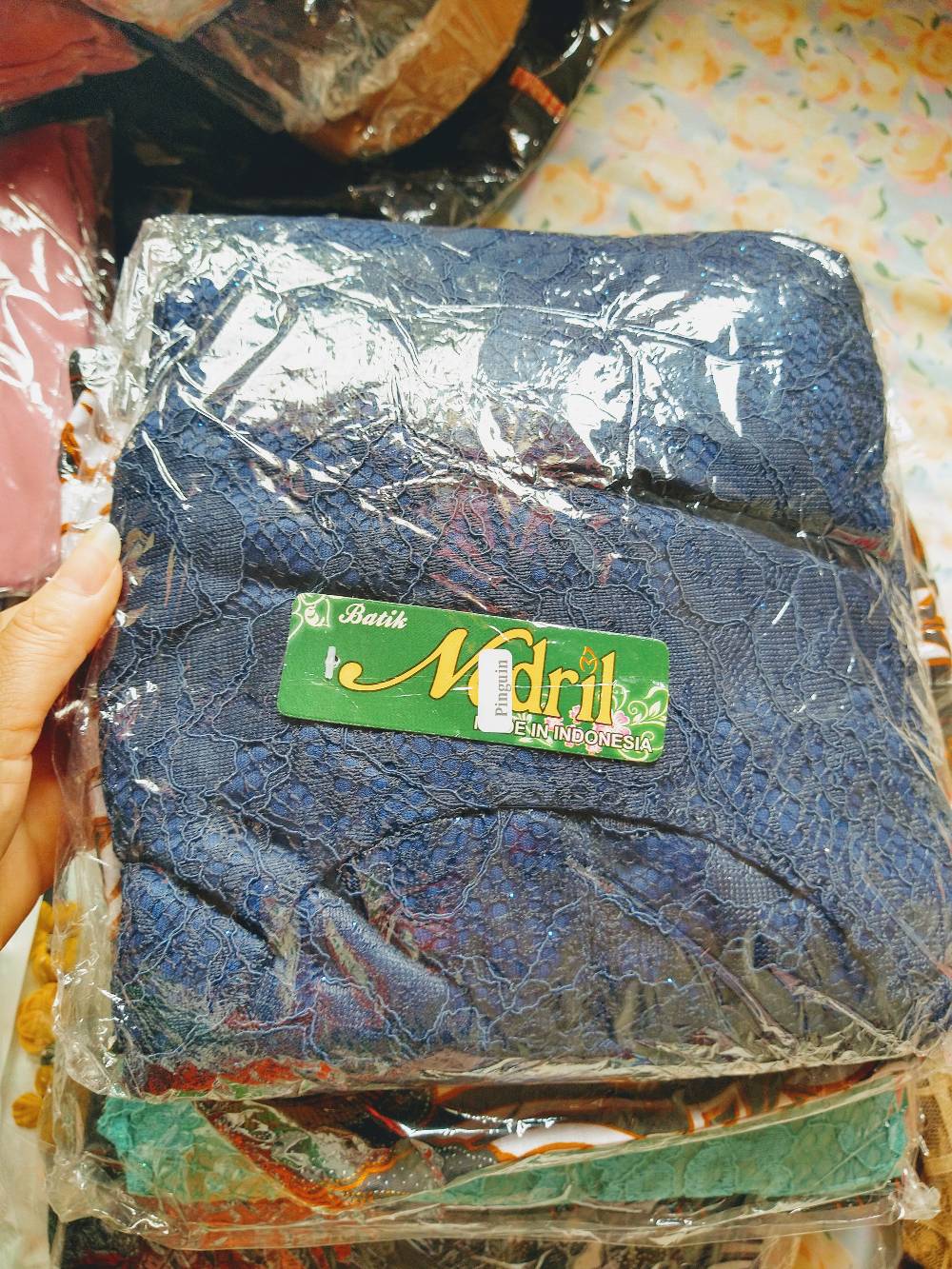 [new Arival Termurah] Couple Batik Pinguin Denada Brukat Halus Super Maura