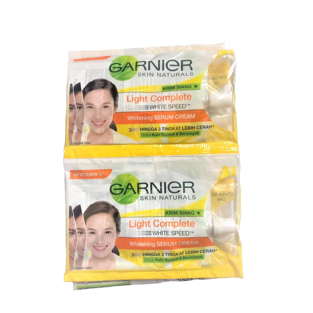 Garnier Bright Complete Serum Cream Sachet 7ml x 12