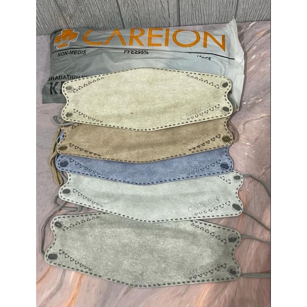 Masker Kf94 Careion Warna Gradation 4 Ply 10pcs