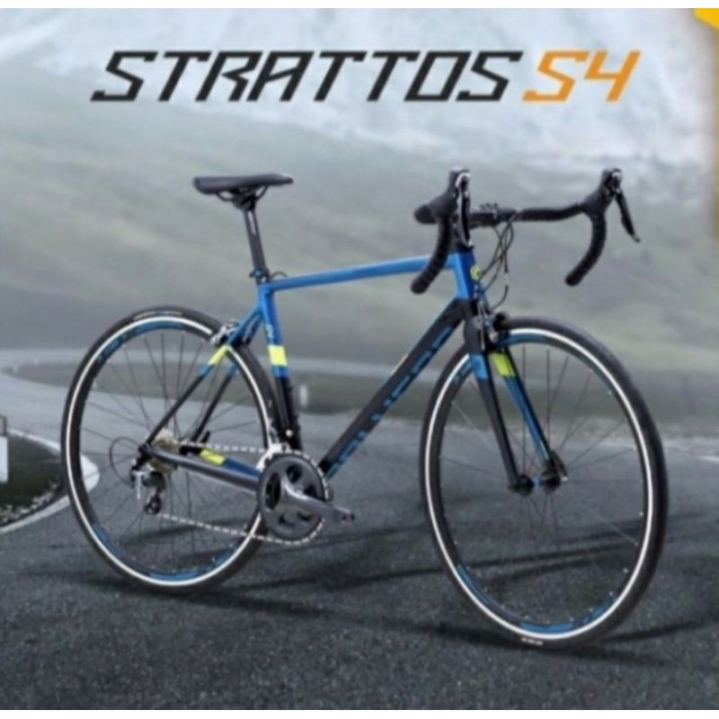 Roadbike Strattos S4 Sepeda Balap Polygon RB Stratos Terbaru 2021