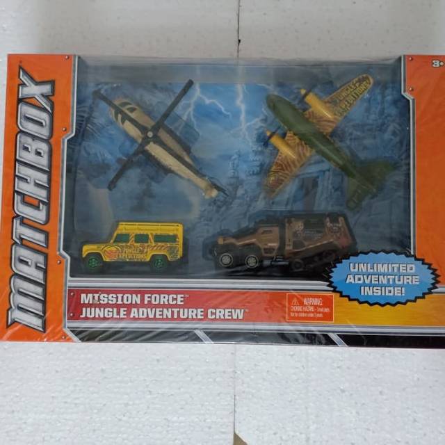 Matchbox Mission Force Land Rover Defender 110 Truck Chooper