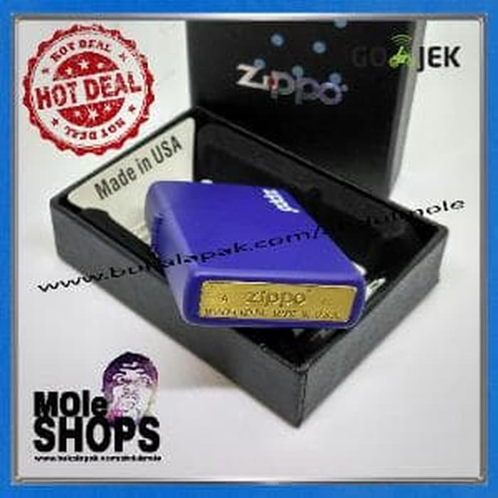 Korek Zippo Kw ( Korek Api Sumbu- Korek Zippo Matte Kw Super Grade O