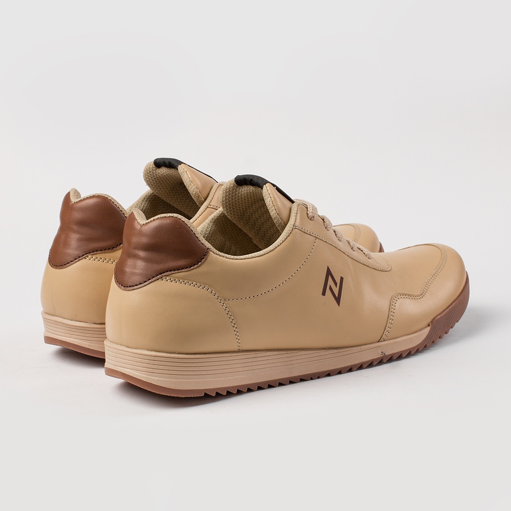 CLIVE CREAM |ManNeedMe x NAZ| Sepatu Sneakers Pria Casual Shoes ORIGINAL PREMIUM
