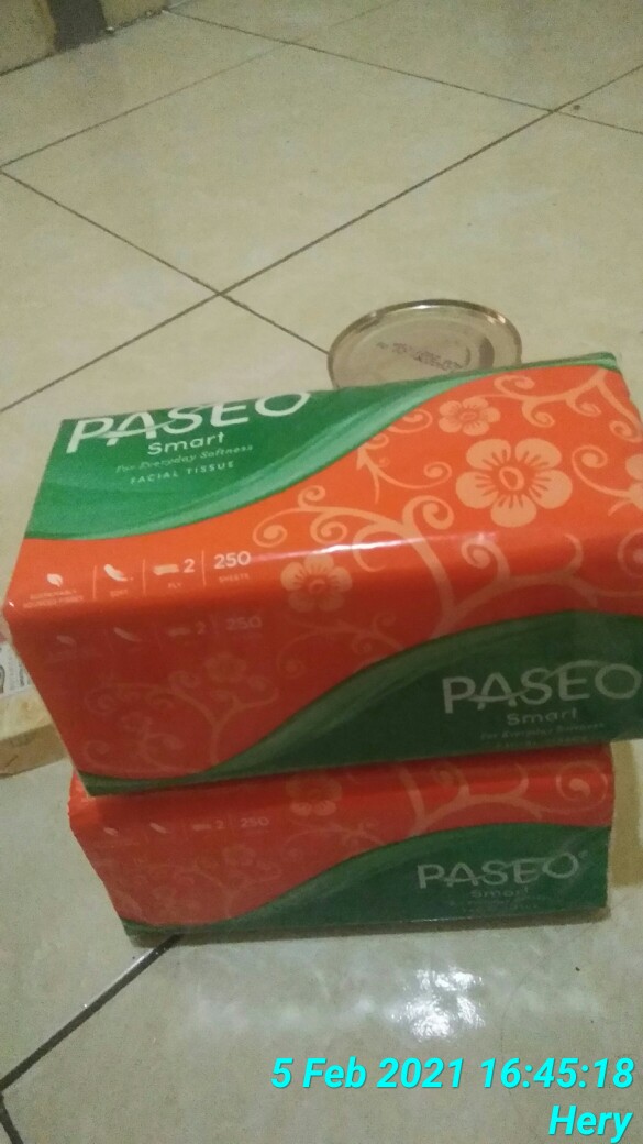 Tisu Paseo 250 Sheet / Satuan
